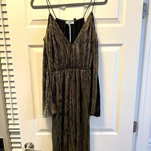 Rare London Black and Gold Jumsuit